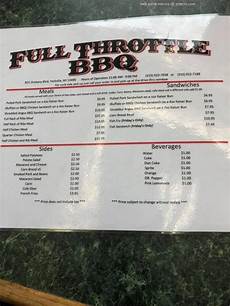 Full Throttle Bbq